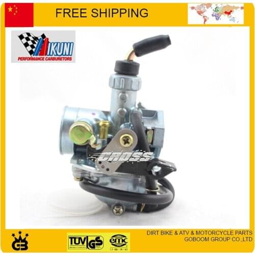 19mm carburetor mikuni vm16 50cc dirt bike atv pz19 performance BAJA50 XR50 CRF50 CRF70 Bike ATV free shipping