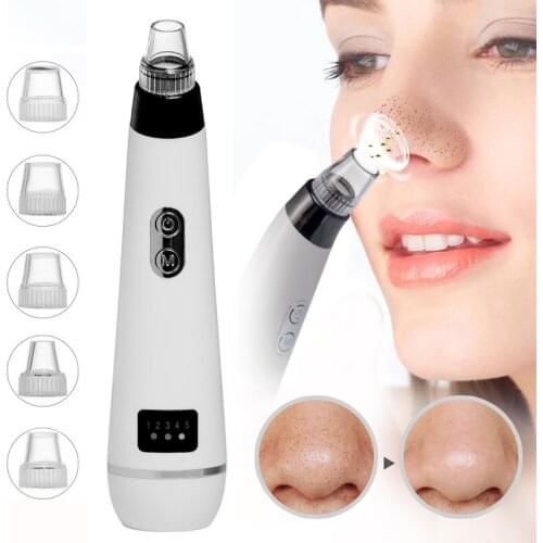 2021 Electric Blackhead Remover Acne T Zone Vacuum Cleaner Pore Beauty Skin Care Tool Face and Nose Deep Clean Suction Machine