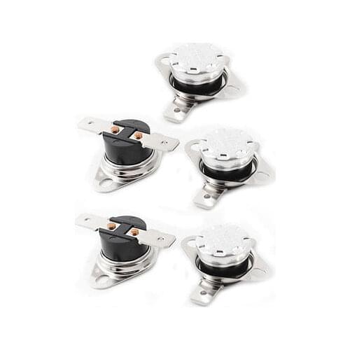 5 x 250VAC 10A 45C Kitchenware NO Thermal Temperature Switch Thermostat KSD301