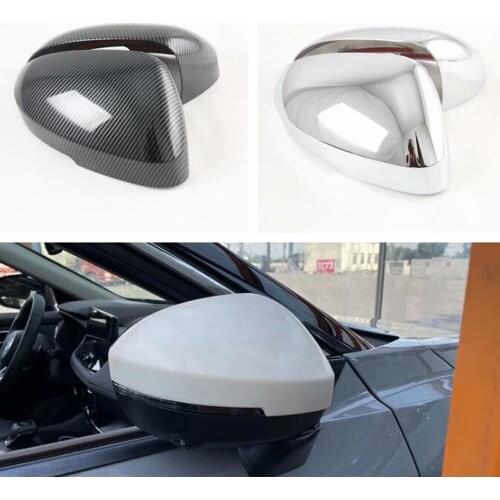 Car Rearview Mirror Cover Trim Styling For NISSAN X-TRAIL 2021 Exterior ABS Auto Molding Accessories