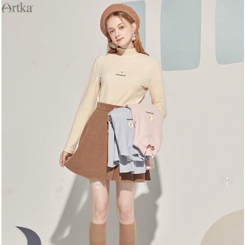 Женские футболки с длинным рукавом Artka China At AliExpress