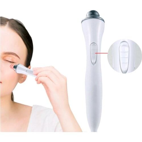 Electric Eye Massage Pen Microcurrent Lifting Anti Aging Device Wrinkle Dark Circle Removal Pen Vibrating Thin Face Eye Massage