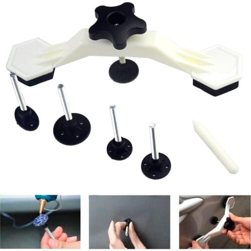 8pcs/set PDR Tools Car Dent Repair Tool Pulling Bridge Dent Removal Puller Hand Tool Set Auto Car Body Repair Tools Kit