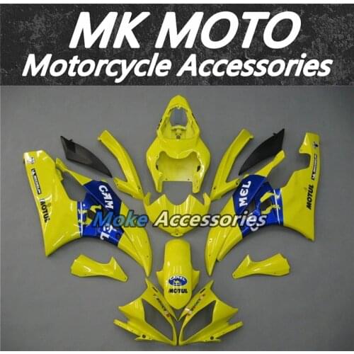 Motorcycle Fairings Kit Fit For Yzf R6 2006-2007 Bodywork Set High Quality Abs Injection Yellow CAMEL