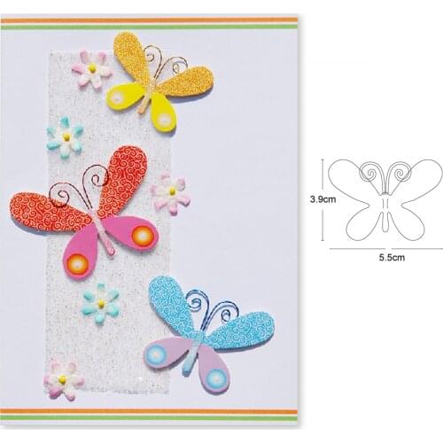 Lovely butterfly Metal Cutting Dies Stencil for DIY Scrapbooking Album Embossing Paper Cards Decoratve Crafts Die Cuts
