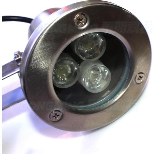 New 12v underwater pool lights flat lens stainless steel sheel IP68 red green blue floating led pool lights