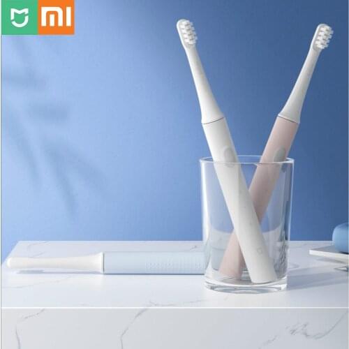 Original Xiaomi Mijia Mi Smart Electric Toothbrush T100 30 Day Last Machine 46g Two-speed Cleaning Mode MI HOME Toothbrush