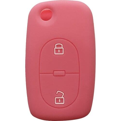 Silicone Key Cover for Audi A2 A3 TT 8N A4 B9 A2 A6 Key Case Old Model Remote Control Cheap Car Key Case Cap Protection