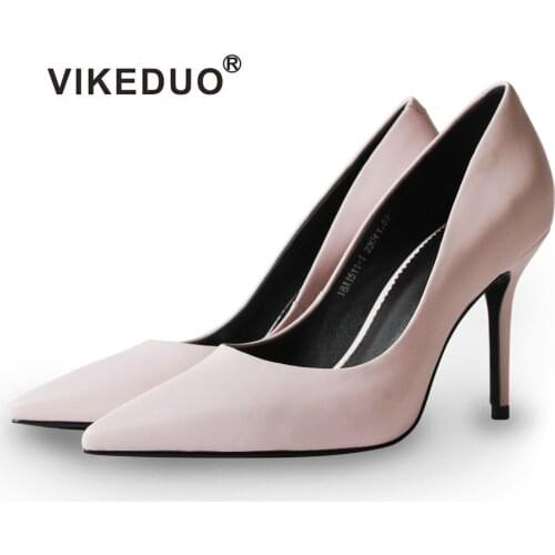 VIKEDUO Women's Shoes With A Strap