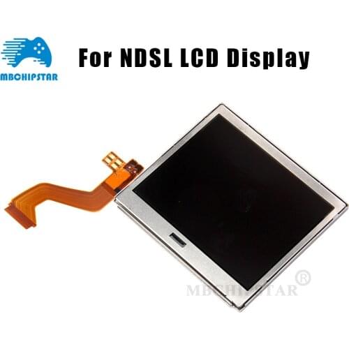 High Quality Bottom & Upper LCD Screen Display For Nintend DS Lite/ NDSL Top Lower Repair Game Accessoires