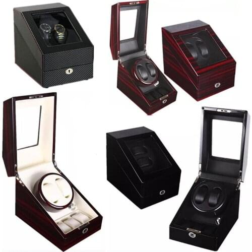 Xinlu Custom Supply 2+3 Full Wooden Automatic Watch Winder Remontoir Montre Automatique Caja Fuerte Watches Automatic Relogio