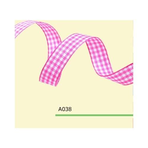 1 Inch 2.5cm Gingham Ribbon For Hair Bow