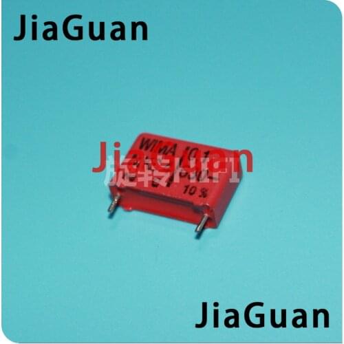 10PCS RED WIMA MKS4 0.1UF 630V PCM15 original new MKS-4 104/630V P15mm audio 104 hot sale 0.1UF/630V 100NF