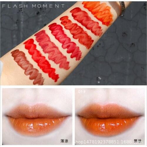 7 Colors Liquid Lipstick Moisturizing Non-stick Cup Lip Gloss Tint Tube Long Lasting Waterproof Lipgloss Lip Glaze Makeup T0806