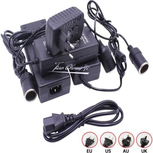 Hot AC Power Supply Adapte 2A 5A 6A 8A 10A Power Adapter 110V 220V to 12V Car Cigarette lighter Converter inverter