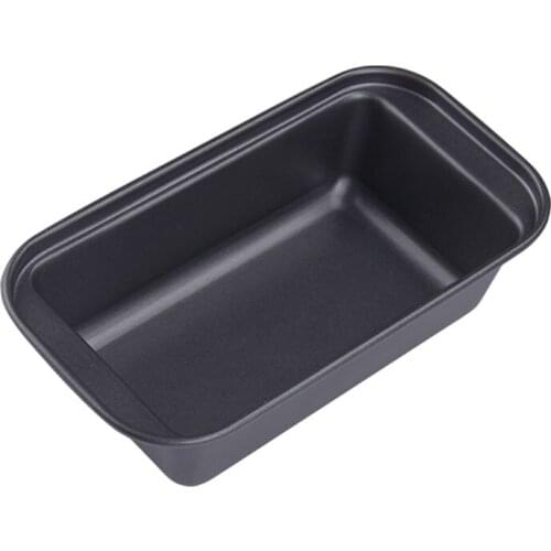 C1FA Non Stick Loaf Bread Pan Bakeware Carbon Steel Rectangle Deep Plate Tray Cake Mold Kitchen Baking Tools