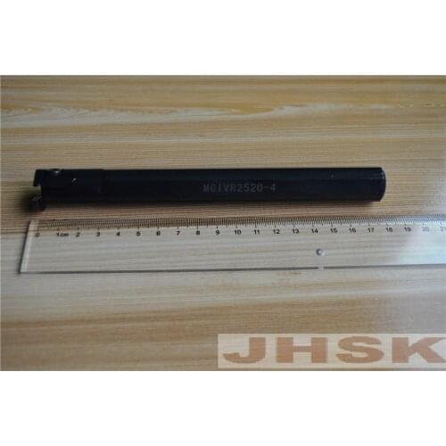 FREE SHIPPING MGIVR2520-4 20*200mm Partting Grooving Tool Holder For MGMN400 4mm Width Cut Off