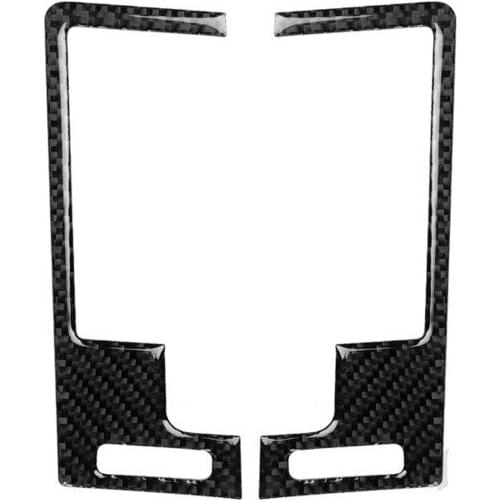 Fit for Nissan 350Z carbon fiber central control center tuyere decorative frame accessories