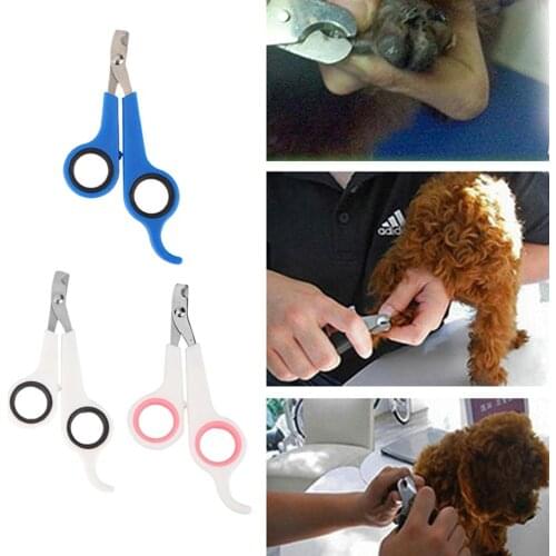 Pet Dog Cats Bird Toe Claw Scissors Clippers Stainless Steel Grooming Nail Clippers Scissors Dog Nail Trimmer Cut Nail