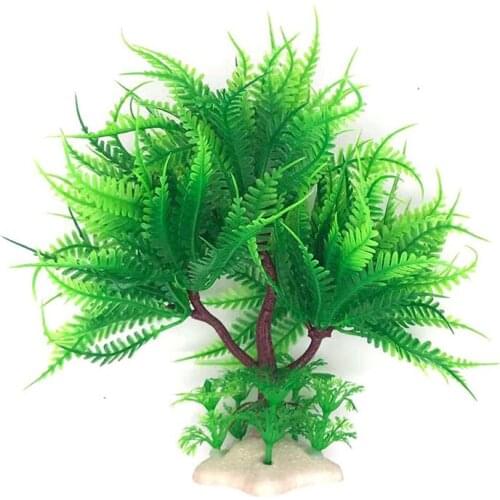 Artificial Aquarium Underwater Plants Fish Tank Decoration Green Red Water Grass Viewing Decorations Simulated Plant Decor Hot