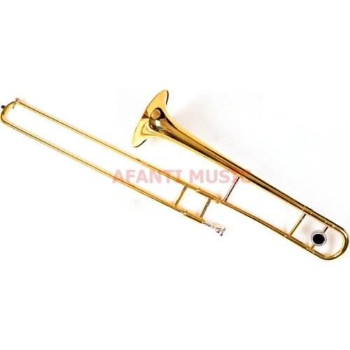 Afanti Music Bb tone / Yellow Brass / Gold finish Trombone (ATB-106)