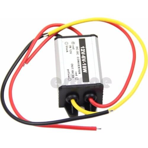 DC to DC buck Converter 12V to 3/3.3/3.7/5/6/9V upply Power SModule Waterproof
