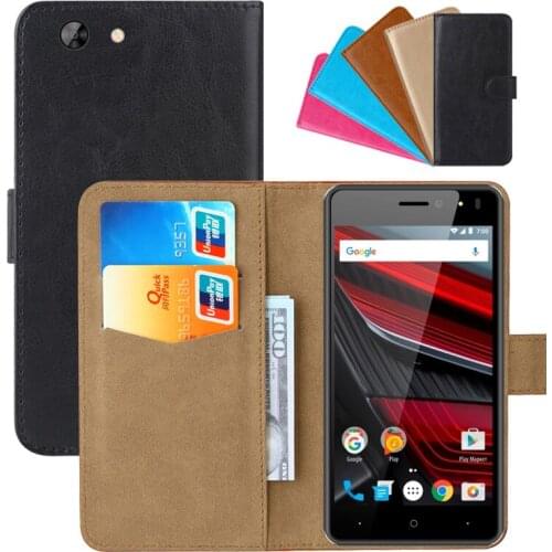 Luxury Wallet Case For Vertex Impress Energy PU Leather Retro Flip Cover Magnetic Fashion Cases Strap