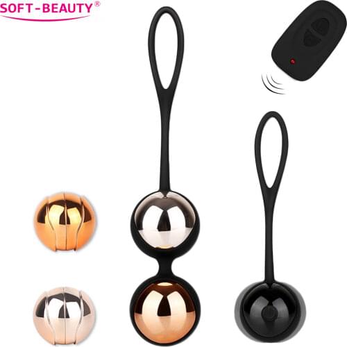 Wireless Remote Control Geisha Ball Vagina Tightening Massage Kegel Ball Vibrator Vibrator Egg Contraction Pelvis Female Sex Toy