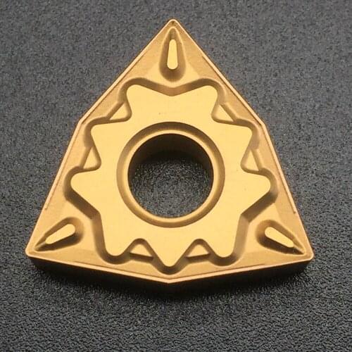 10pcs WNMG080404-HQ carbide inserts WNMG431 CNC lathe cutting tools for steel, stainless steel, cast iron