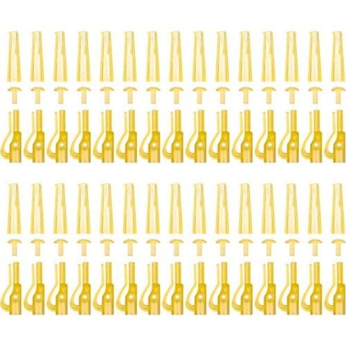 30Pcs 3-in-1 Detachable Fishing Hook Loop Tyer & Disgorger Tool Tie Fast Knot Tying Tool Fishing Line Tools Kit Accessories