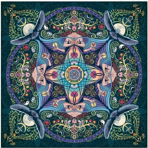 Full drill diamond painting mandala flower embroidery mosaic religion diamond dotz rhinestone picture puzzle drawing wall decor