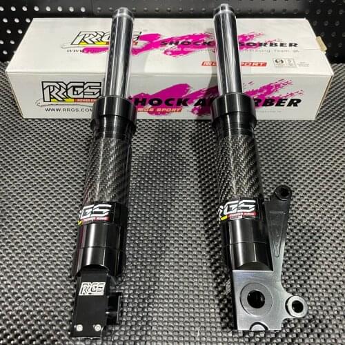 Shock Absorbers 340mm For DIO50 JISO RRGS Carbon Front Forks