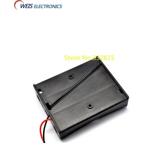 Free shipping 10PCS 18650 Battery Box Slot Holder Case for 18650 3 Packs Standard Batteries