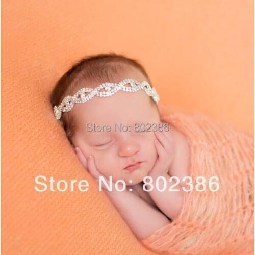 Free Shipping Golden and Silver Rhinestone Headband