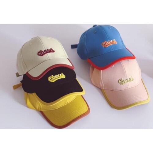 Doitbest Children Baseball Cap Summer Vintage letter embroidery kids Spring Boys Girls Caps child snapback Hat gorras