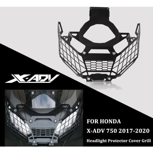 FOR HONDA X-ADV X-ADV 750 X ADV 750 2017 2018 2019 2020 Motorcycle Accessories Headlight Headlamp Grille Guard Cover Protector