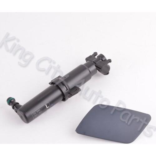 For TIGUAN 2010 2011 2012 2013 2014 2015 2016 Front Bumper headlight washer spray nozzle cover headlamp washer jet Lid