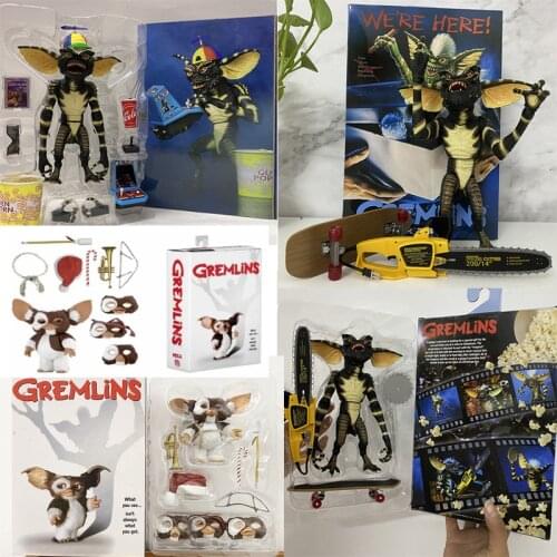 NECA Elf Gremlins Action Figure Elf Little Monsters Ultimate Deluxe Edition Joint Movable Gremlins Action Figure Toys Gift