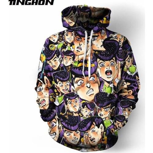 Anime JoJos Bizarre Adventure 3D Full Printed Hoodie/Sweatshirt/Jacket/Men Women Hiphop Casual Plus Size XS 6XL 7XL 02