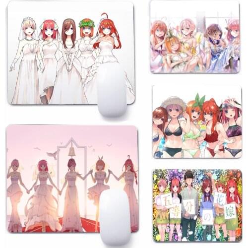 The Quintessential Quintuplets Anime Mouse Pad Deskpad Gaming Writing Desk Mat Keyboard Mats For Office Home Computer Mousepad
