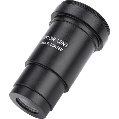 Multi-Coated 5X Barlow Lens M42 Thread Barlow Lens For 31.7mm Telescopes Eyepiece Camera Accessories