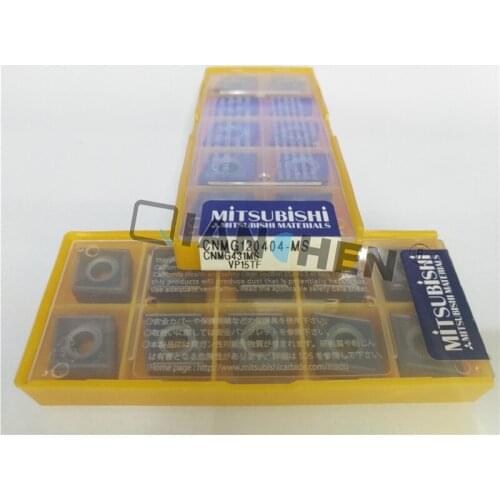 Mitsubishi 10pcs/lot CNMG120404 08 12 MS VP15TF