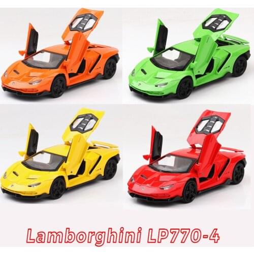 High simulation 1:32 Centenario LP770-4 Super Vehicle Alloy Diecast Toy Car Model Collection Gift Cars Toys For Children Kids
