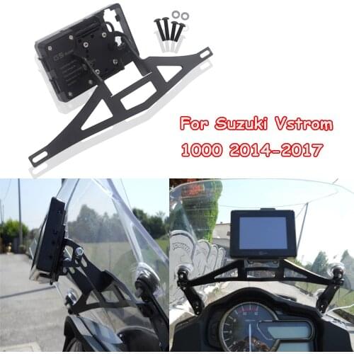 Motorcycle navigation stand mobile phone stand universal For Suzuki Vstrom 1000 2014 2015 2016 2017