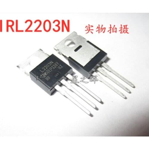 Xinyuan 10pcs/lot IRL2203N TO220 IRL2203 a-220 IRL2203NPBF FET de Canal N