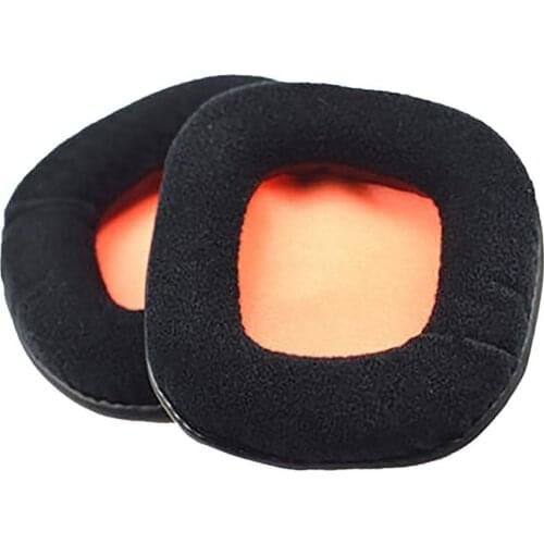 1Pair Soft Ear Pads Replacement Flannel Headphone Earpads Cushion for Plantronics GameCom 780 367 377 777
