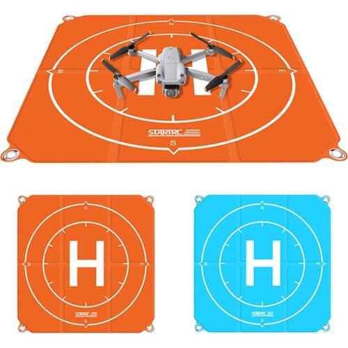 Lightweight 65CM Drone Landing Pad Foldable Outdoor Parking Apron Square Mat for Mavic AIR 2S/Mini 2/FPV RC Drone Accessories