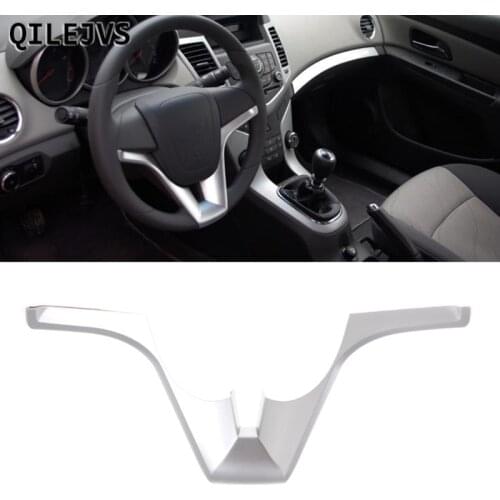 QILEJVS Steering Wheel Moulding Cover Trim Insert Sticker For Chevrolet Cruze Trax Tracker