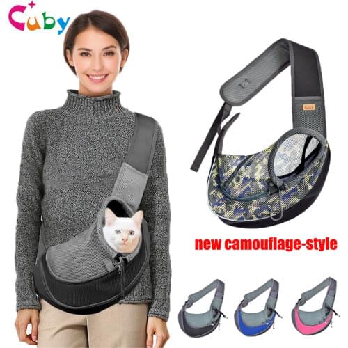 Cat carrier sling Pet Carrier Sling Bag Safe for Small and Medium Adjustable Comfortable Bag puppy moving carrier travel bag