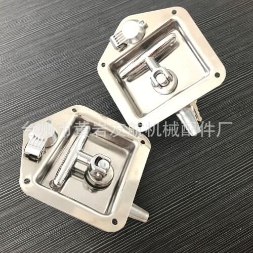 Stainless steel T-panel lock trailer lock car toolbox lock hood lock